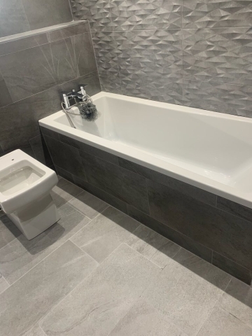 Bath and Toilet